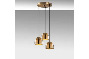 Taklampe Venor Rund Vintage - Kobber - Belysning - Innendørsbelysning & Lamper - Taklampe - Kjøkkenlampe & taklampe kjøkken