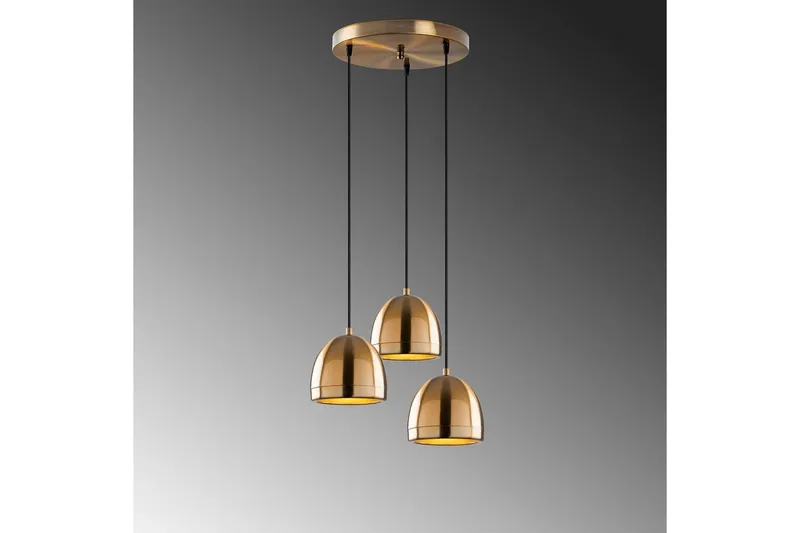 Taklampe Venor Rund Vintage - Kobber - Belysning - Innendørsbelysning & Lamper - Taklampe - Kjøkkenlampe & taklampe kjøkken