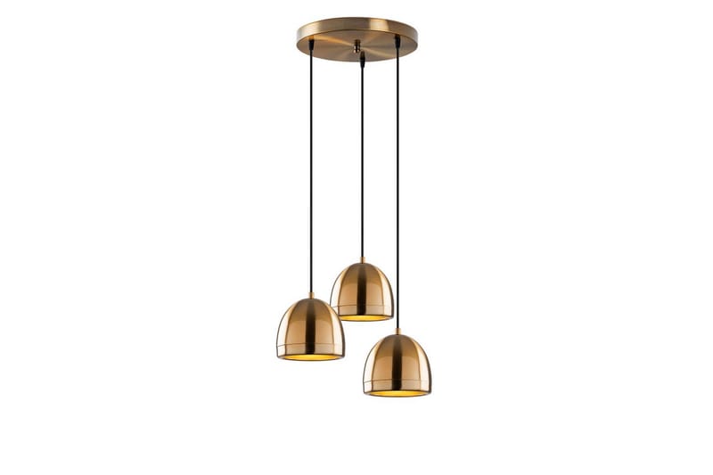 Taklampe Venor Rund Vintage - Kobber - Belysning - Innendørsbelysning & Lamper - Taklampe - Kjøkkenlampe & taklampe kjøkken