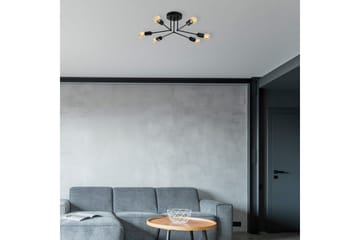 Taklampe Vilsa Svart - Svart - Belysning - Innendørsbelysning & Lamper - Taklampe - Takplafond