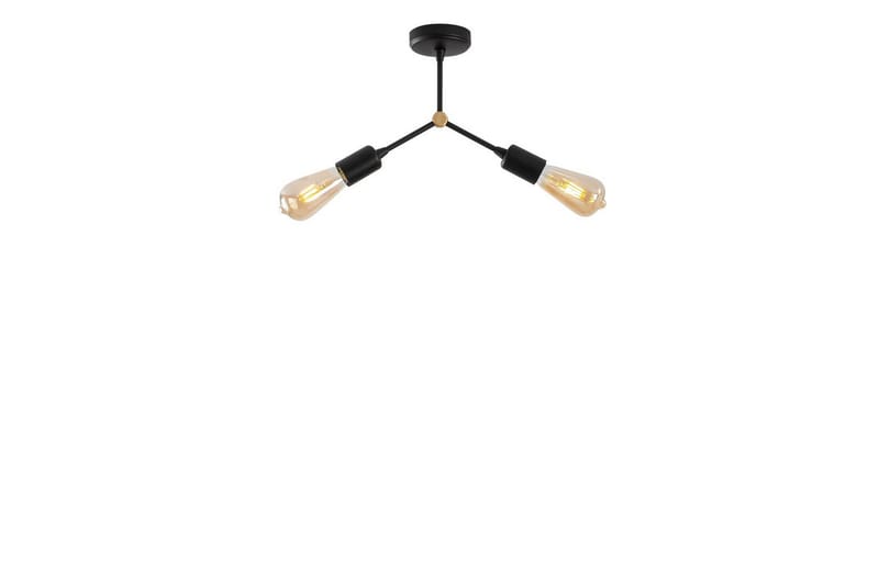 Taklampe Vilsa Svart - Svart - Belysning - Innendørsbelysning & Lamper - Taklampe - Takplafond