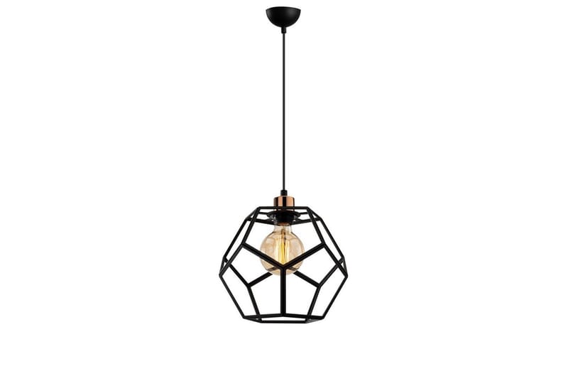 Taklampe Voren svart / bronse - Bronse/Svart - Belysning - Innendørsbelysning & Lamper - Taklampe - Kjøkkenlampe & taklampe kjøkken