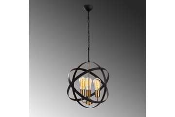 Taklampe Voroa Gull / Svart - Gull / Svart - Belysning - Innendørsbelysning & Lamper - Taklampe - Kjøkkenlampe & taklampe kjøkken