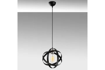 Taklampe Voroa Svart / Nikkel - Svart / Nikkel - Belysning - Innendørsbelysning & Lamper - Taklampe - Kjøkkenlampe & taklampe kjøkken