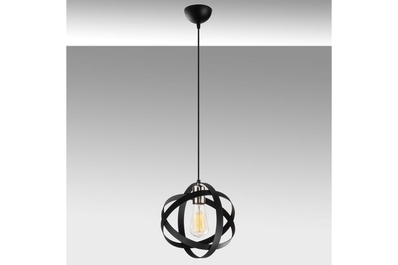 Taklampe Voroa Svart / Nikkel - Svart / Nikkel - Belysning - Innendørsbelysning & Lamper - Taklampe - Kjøkkenlampe & taklampe kjøkken