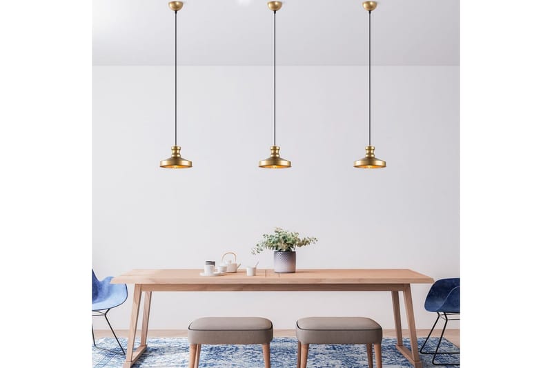 Taklampe Westglen Gold - Gull - Belysning - Innendørsbelysning & Lamper - Taklampe - Kjøkkenlampe & taklampe kjøkken