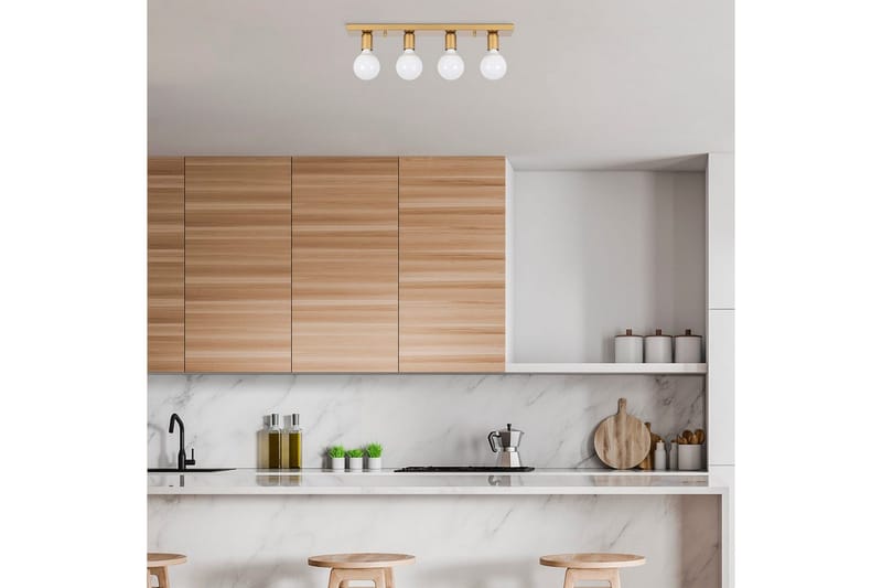 Taklampe Wostra Gull - Gull - Belysning - Innendørsbelysning & Lamper - Taklampe - Takplafond