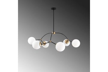 Taklampe Yenda Hvit / Svart - Svart/Hvit - Belysning - Innendørsbelysning & Lamper - Taklampe - Kjøkkenlampe & taklampe kjøkken