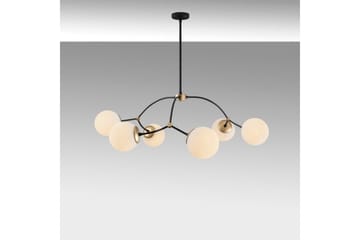 Taklampe Yenda Hvit / Svart - Svart/Hvit - Belysning - Innendørsbelysning & Lamper - Taklampe - Kjøkkenlampe & taklampe kjøkken