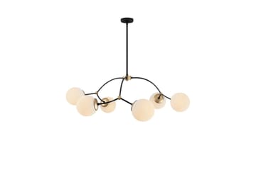 Taklampe Yenda Hvit / Svart - Svart/Hvit - Belysning - Innendørsbelysning & Lamper - Taklampe - Kjøkkenlampe & taklampe kjøkken