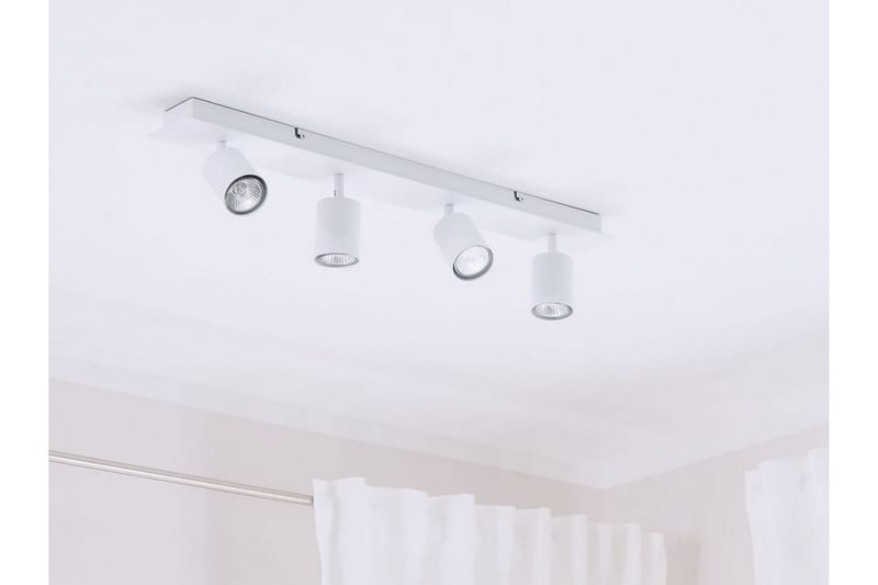 Taklampe Zaweta - Hvit - Belysning - Innendørsbelysning & Lamper - Taklampe - Takplafond