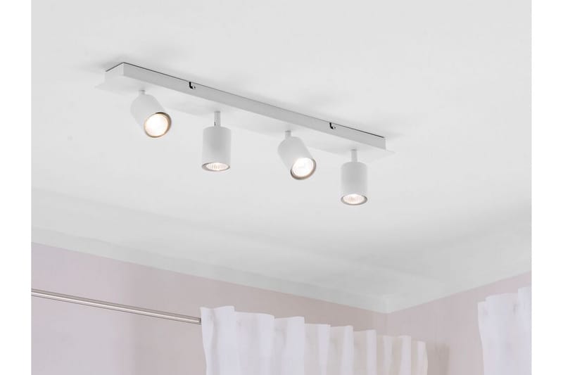 Taklampe Zaweta - Hvit - Belysning - Innendørsbelysning & Lamper - Taklampe - Takplafond