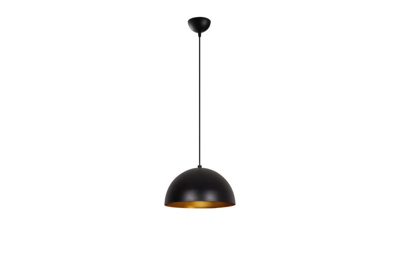 Taklampe Zephyra Svart / Gull - Diameter: 30 cm - Belysning - Innendørsbelysning & Lamper - Taklampe - Kjøkkenlampe & taklampe kjøkken