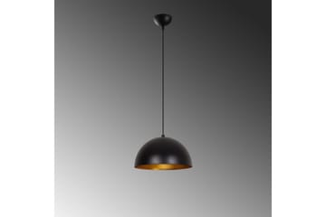 Taklampe Zephyra Svart / Gull - Diameter: 30 cm - Belysning - Innendørsbelysning & Lamper - Taklampe - Kjøkkenlampe & taklampe kjøkken