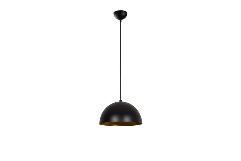 Taklampe Zephyra Svart / Gull - Diameter: 30 cm - Belysning - Innendørsbelysning & Lamper - Taklampe - Kjøkkenlampe & taklampe kjøkken
