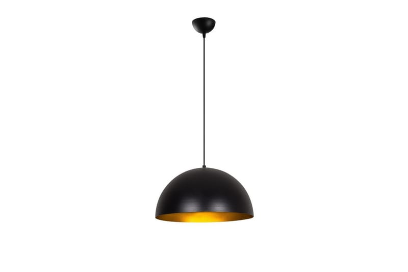 Taklampe Zephyra Svart / Gull - Diameter: 40 cm - Belysning - Innendørsbelysning & Lamper - Taklampe - Kjøkkenlampe & taklampe kjøkken