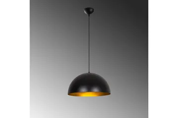 Taklampe Zephyra Svart / Gull - Diameter: 40 cm - Belysning - Innendørsbelysning & Lamper - Taklampe - Kjøkkenlampe & taklampe kjøkken