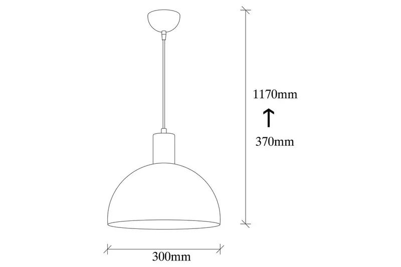 Taklampe Zephyra Svart / Gull - Svart - Belysning - Innendørsbelysning & Lamper - Taklampe - Kjøkkenlampe & taklampe kjøkken