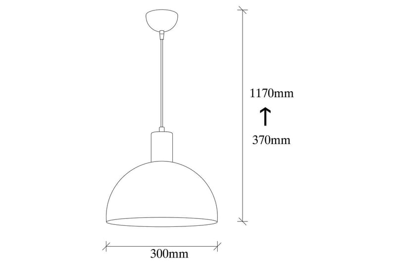 Taklampe Zephyra Svart / Gull - Svart - Belysning - Innendørsbelysning & Lamper - Taklampe - Kjøkkenlampe & taklampe kjøkken