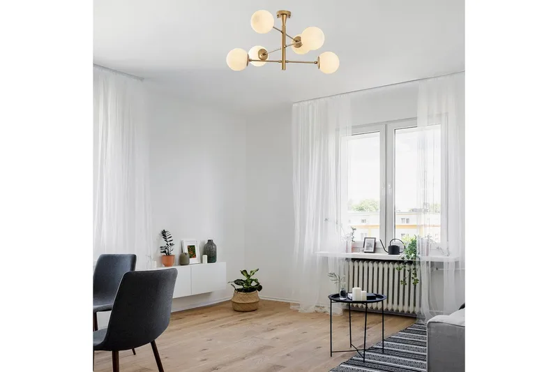 Taklampe Zurelle Gull - Gull - Belysning - Innendørsbelysning & Lamper - Taklampe - Takplafond