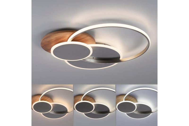 Taklampe Palma - 62,5x7x65 cm - Belysning - Innendørsbelysning & Lamper - Taklampe - Takplafond