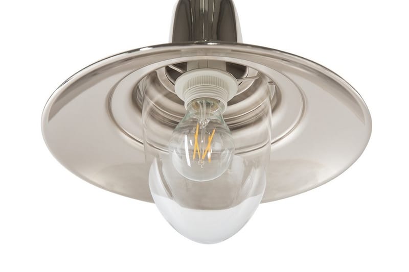 Taklampe Pinega 29 cm - Sølv - Taklampe soverom - Kjøkkenlampe & taklampe kjøkken - Lamper gang - Vinduslampe - Pendellamper & Hengelamper - Taklampe stue - Vinduslampe hengende - Taklampe
