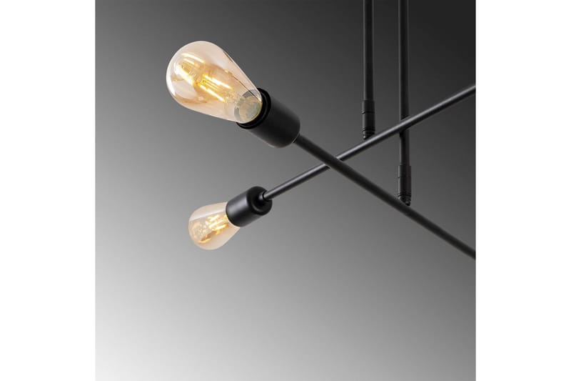 Taklampe Pareek Svart - Svart - Belysning - Innendørsbelysning & Lamper - Taklampe - Takplafond