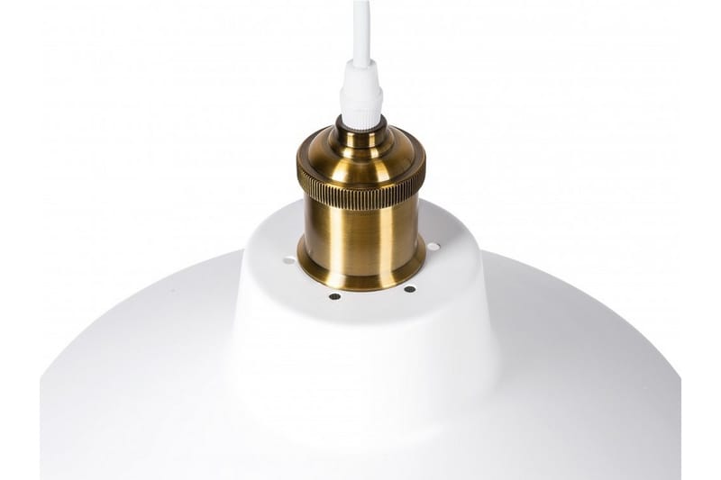 Taklampe Pechora 35 cm - Hvit - Belysning - Innendørsbelysning & Lamper - Taklampe - Kjøkkenlampe & taklampe kjøkken