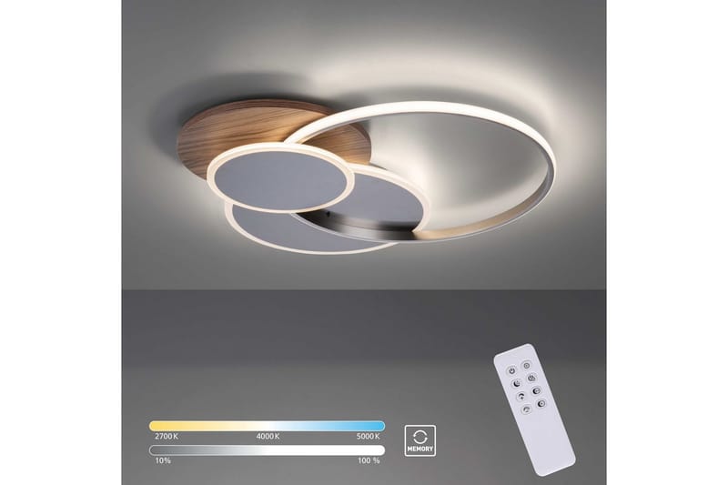 Taklampe Palma - 62,5x7x65 cm - Belysning - Innendørsbelysning & Lamper - Taklampe - Takplafond