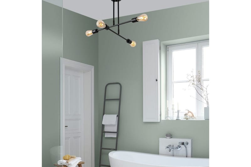 Taklampe Pareek Svart - Svart - Belysning - Innendørsbelysning & Lamper - Taklampe - Takplafond