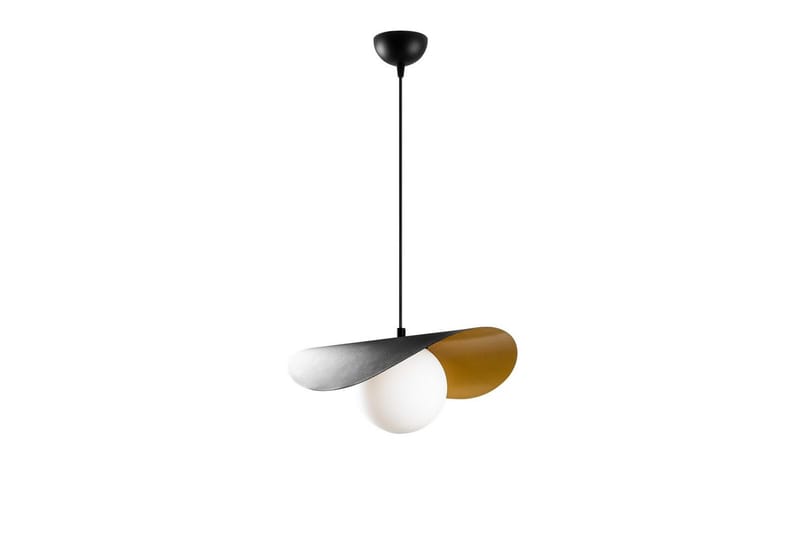 Taklampe Pelyn Svart / Hvit - Svart / Hvit - Belysning - Innendørsbelysning & Lamper - Taklampe - Kjøkkenlampe & taklampe kjøkken