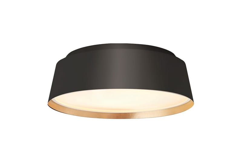 Takmontering Feiss Asher Midnattssvart og gull, Midnattssvart og gull