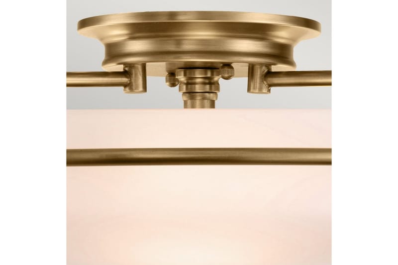 Takmontering Quoizel Griffin Forvitret messing - Forvitret messing - Belysning - Innendørsbelysning & Lamper - Taklampe - Takplafond