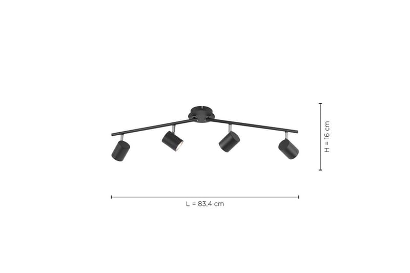 Tarik Just Light Taklampe - Belysning - Innendørsbelysning & Lamper - Taklampe - Takplafond