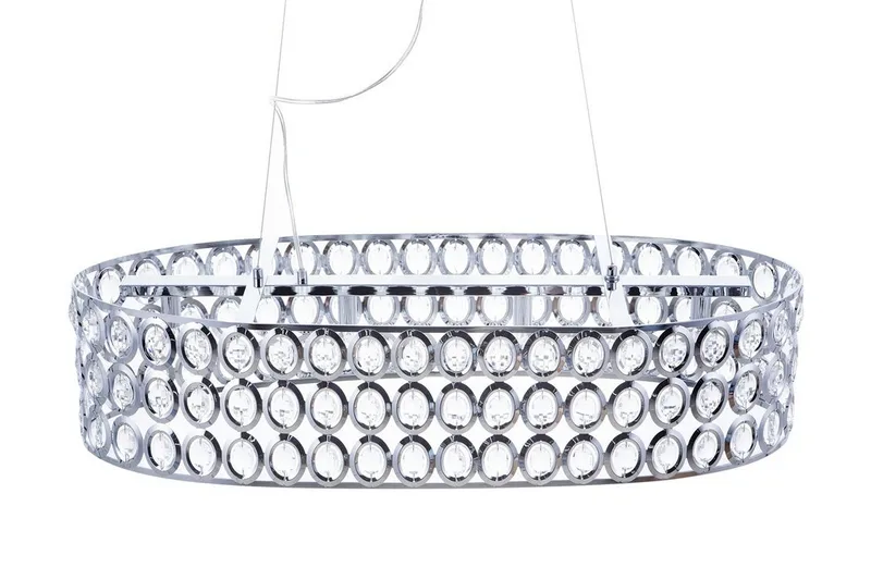 Tenna L Taklampe 81 cm - Sølv - Belysning - Innendørsbelysning & Lamper - Taklampe - Kjøkkenlampe & taklampe kjøkken