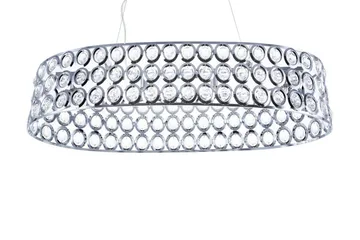 Tenna L Taklampe 81 cm - Sølv - Belysning - Innendørsbelysning & Lamper - Taklampe - Kjøkkenlampe & taklampe kjøkken