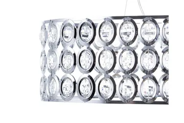 Tenna L Taklampe 81 cm - Sølv - Belysning - Innendørsbelysning & Lamper - Taklampe - Kjøkkenlampe & taklampe kjøkken