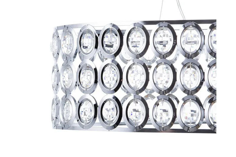 Tenna L Taklampe 81 cm - Sølv - Belysning - Innendørsbelysning & Lamper - Taklampe - Kjøkkenlampe & taklampe kjøkken