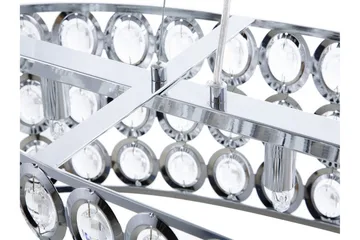 Tenna L Taklampe 81 cm - Sølv - Belysning - Innendørsbelysning & Lamper - Taklampe - Kjøkkenlampe & taklampe kjøkken