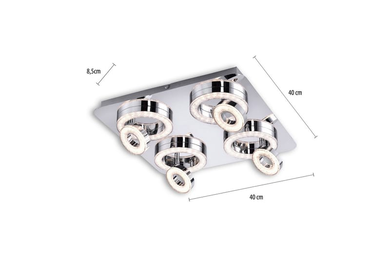 Tim Just Light Taklampe - Belysning - Innendørsbelysning & Lamper - Taklampe - Takplafond