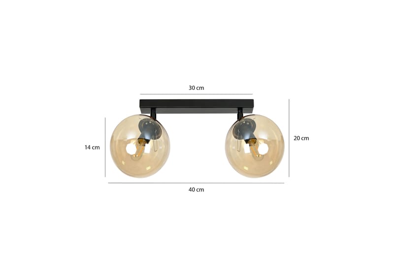 Tofi 2 Taklampe Svart - Scandinavian Choice - Taklampe soverom - Kjøkkenlampe & taklampe kjøkken - Lamper gang - Vinduslampe - Pendellamper & Hengelamper - Taklampe stue - Vinduslampe hengende - Taklampe