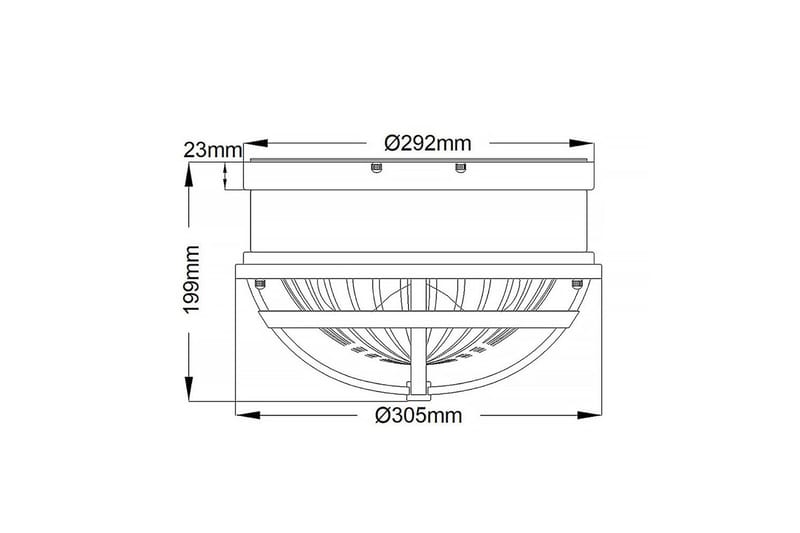 Tollis Kichler Taklampe - Belysning - Innendørsbelysning & Lamper - Taklampe - Takplafond