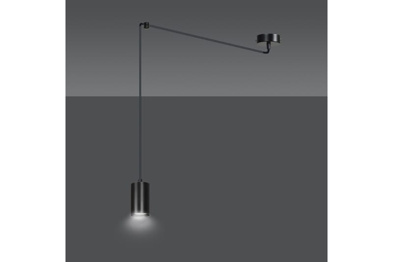 Traker 1 pendel Svart - Scandinavian Choice - Taklampe soverom - Kjøkkenlampe & taklampe kjøkken - Lamper gang - Vinduslampe - Pendellamper & Hengelamper - Taklampe stue - Vinduslampe hengende - Taklampe