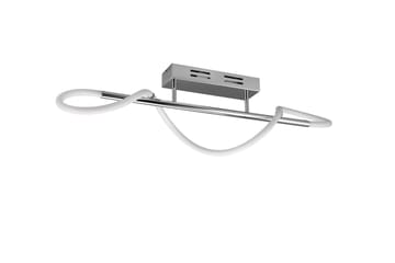 Trio Lighting Argos LED plafond krom 4000K - Belysning - Innendørsbelysning & Lamper - Taklampe - Takplafond