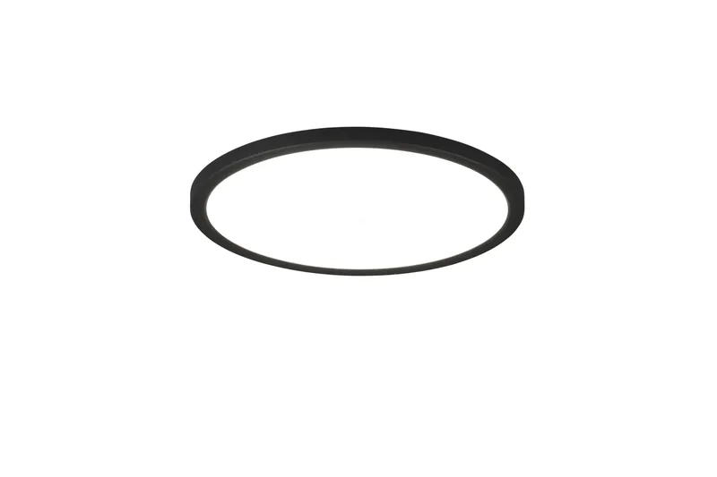 Trio Lighting Aureo LED Plafond 29 cm matt svart RGB - Belysning - Innendørsbelysning & Lamper - Taklampe - Takplafond