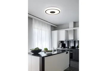 Trio Lighting Bunda LED Plafond 34 cm matt svart - Belysning - Innendørsbelysning & Lamper - Taklampe - Takplafond