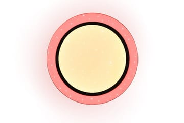 Trio Lighting Cartida LED plafond hvit stjernelys RGB - Belysning - Innendørsbelysning & Lamper - Taklampe - Takplafond