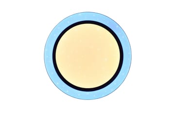 Trio Lighting Cartida LED plafond hvit stjernelys RGB - Belysning - Innendørsbelysning & Lamper - Taklampe - Takplafond