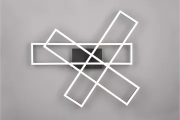 Trio Lighting Corso LED Taklampe Matt Svart - Belysning - Innendørsbelysning & Lamper - Taklampe - Takplafond