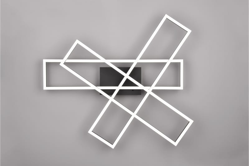 Trio Lighting Corso LED Taklampe Matt Svart - Belysning - Innendørsbelysning & Lamper - Taklampe - Takplafond